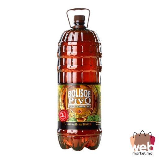 Bere blondă 3.4% 3L BOLIȘOE PIVO