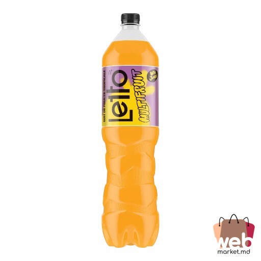 Băutură răcoritoare carbogazoasă multifruct 1L LETTO