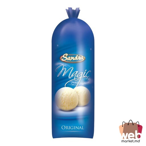 Înghețată Plombir Magic vanilie 850ml SANDRA