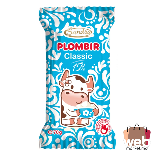 Înghețată Plombir classic 15% 110ml SANDRA