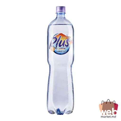 Apă potabilă carbogazoasă aromă de lămâie 1.5L AQUA UNIQA