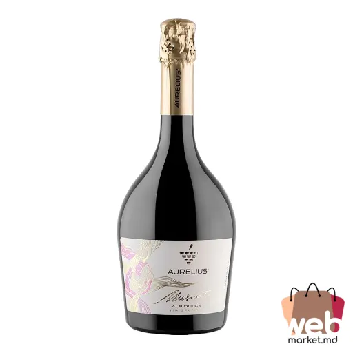 Vin spumant alb dulce Muscat 12% 750ml AURELIUS