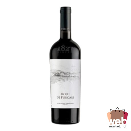 Vin roșu sec Merlot 12% 750ml PURCARI