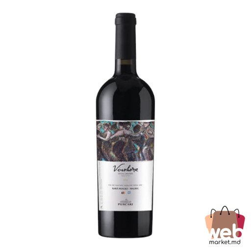 Vin roșu Vinohora Rară Neagră Malbec 12% 750ml PURCARI