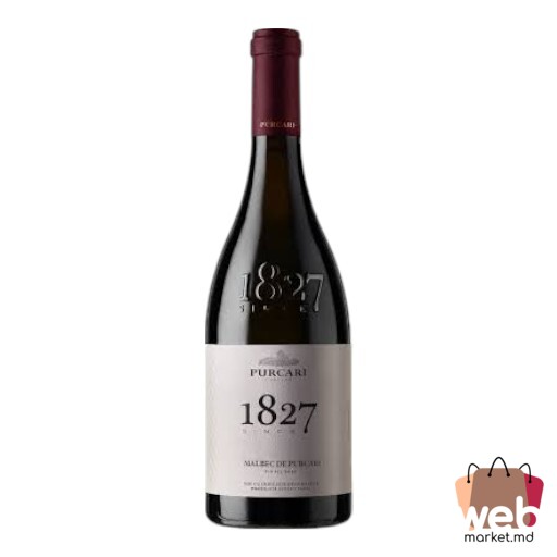 Vin roșu sec Malbec 12% 750ml DE PURCARI