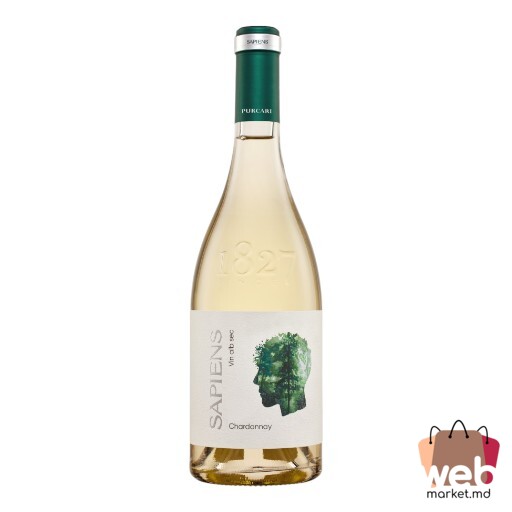 Vin alb sec Sapiens Chardonnay 12% 750ml PURCARI