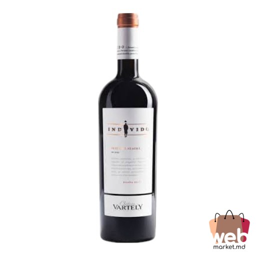 Vin roșu sec Individo Fetească Neagră Rară Neagră 13% 750ml CHATEAU VARTELY