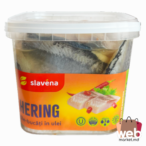 File de hering în ulei Mexica 900g SLAVENA LUX