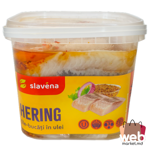 File de hering în ulei Spania 900g SLAVENA LUX