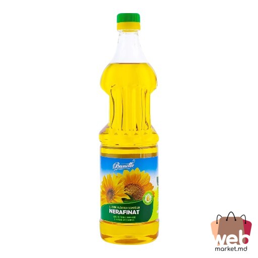 Ulei de floarea-soarelui nerafinat 950ml BUNETTO