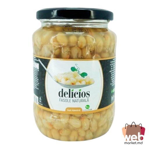 Fasole albe 720ml /497g DELICIOS