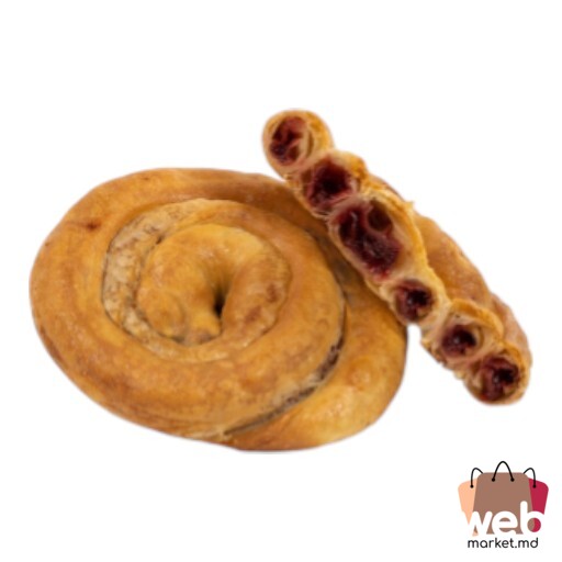 Plăcintă congelată cu vișine 6 bucăți x180g MILINA