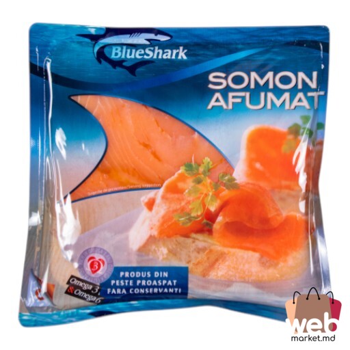 Pește afumat somon file feliat 150g OCEAN FISH