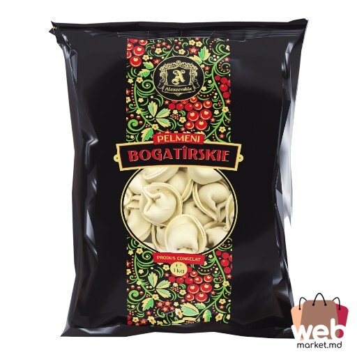 Pelmeni congelați cu pui /porc Bogatîrski 1kg CREATIV-NORD