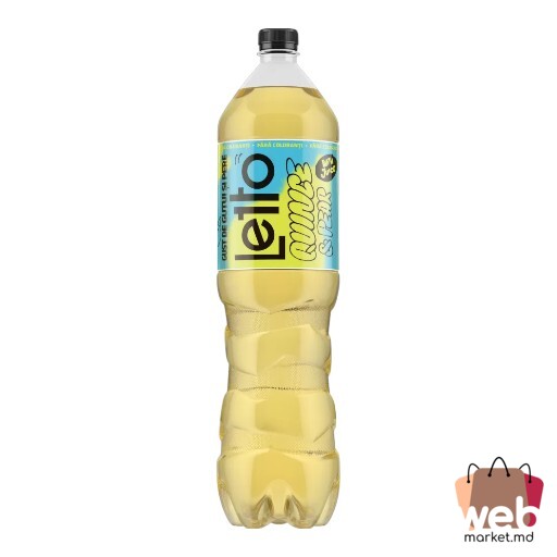 Băutură răcoritoare carbogazoasă gutuie și pară 1.5L LETTO
