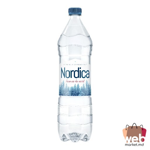 Apă potabilă carbogazoasă 1.5L NORDICA