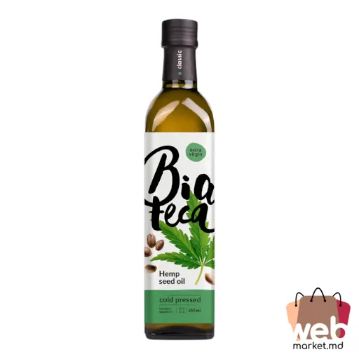 Ulei de semințe de cânepă 250ml BIOTECA