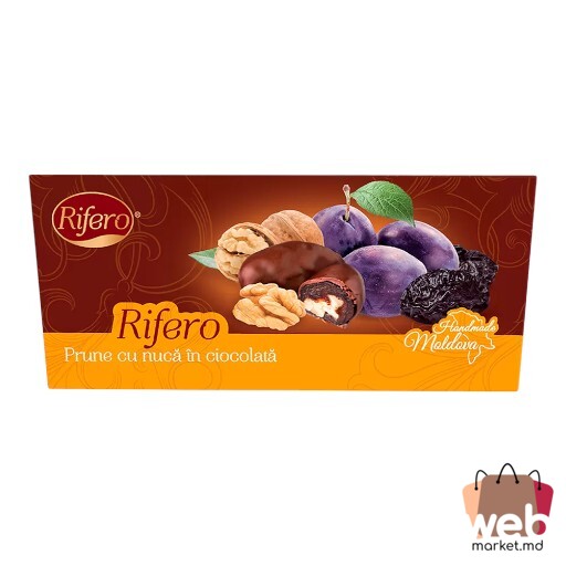 Prune cu miez de nucă în ciocolată 230g RIFERO