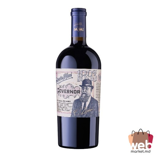 Vin roșu sec Governor Fetească Neagră 12% 750ml CASTEL MIMI