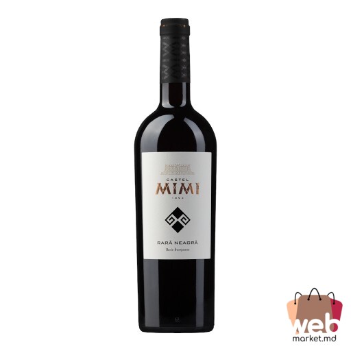 Vin roșu sec Rară Neagră 12% 750ml CASTEL MIMI