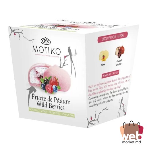 Prăjitură japoneză fructe de pădure 40g MOTIKO
