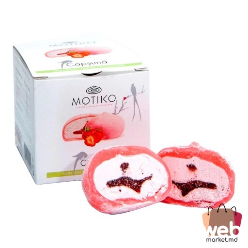 Prăjitură japoneză căpșună 40g MOTIKO