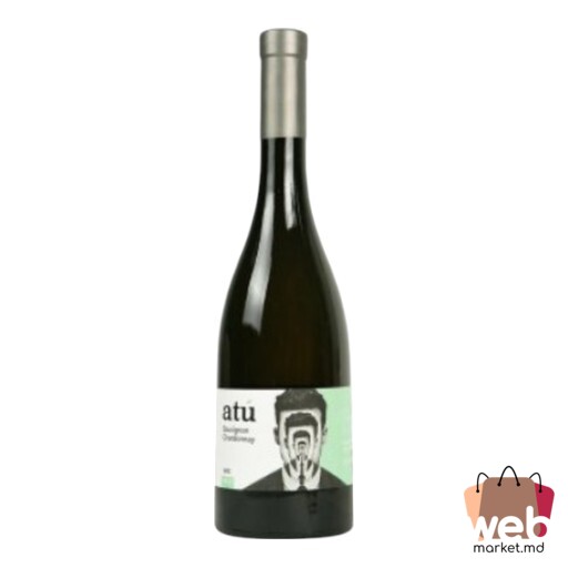Vin alb sec Sauvignon Blanc 12% 750ml ATU WINERY