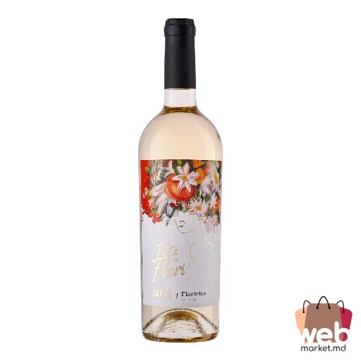 Vin alb sec Floricica 12% 750ml ATU WINERY