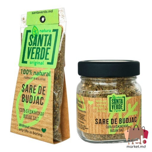 Sare de mare Budjac 50g SANTA VERDE