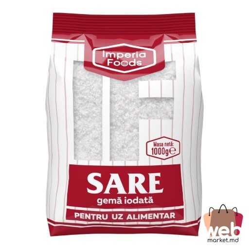 Sare gemă iodată 1kg IMPERIA FOODS