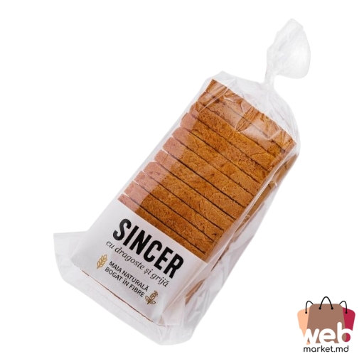 Pâine de grâu Toast cu roșii uscate 410g SINCER