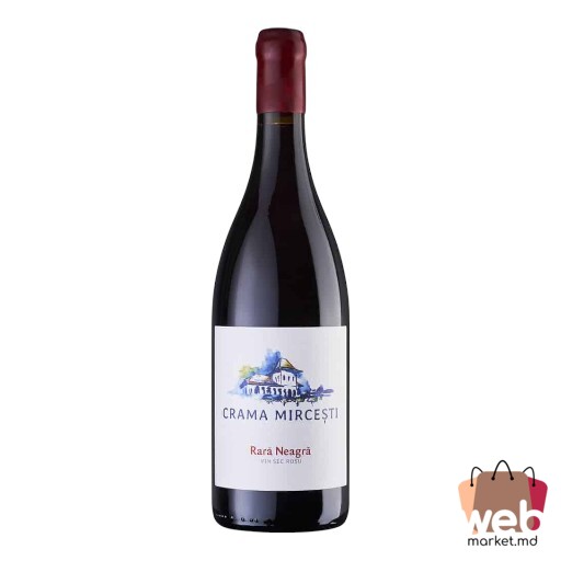 Vin roșu sec Rară Neagră 14% 750ml CRAMA MIRCEȘTI