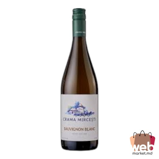 Vin alb sec Sauvignon Blanc 12% 750ml CRAMA MIRCEȘTI