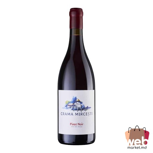 Vin roșu sec Pinot Noir 14.5% 750ml CRAMA MIRCEȘTI