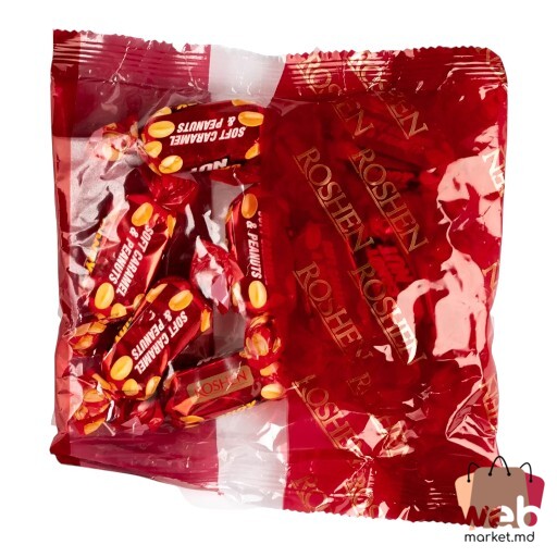 Bomboane Candy Nut caramelă moale /arahide 200g ROSHEN