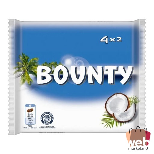 Batonașe de ciocolată Bounty 4buc. x50g MARS
