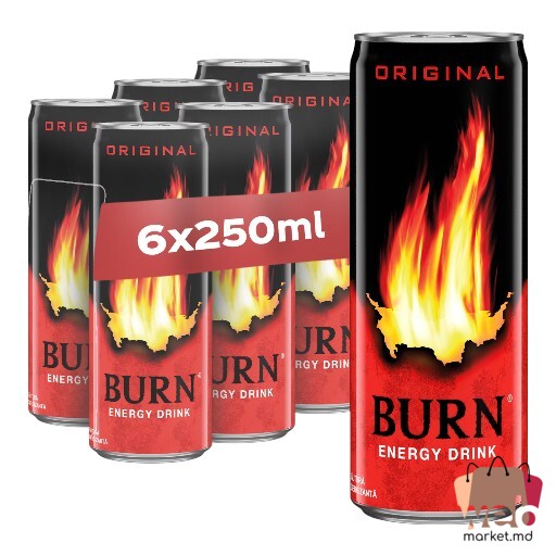 Băutură energizantă 6buc. x250ml BURN