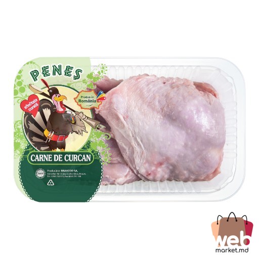 Pulpă de curcan refrigerată cu os și piele kg PENEȘ