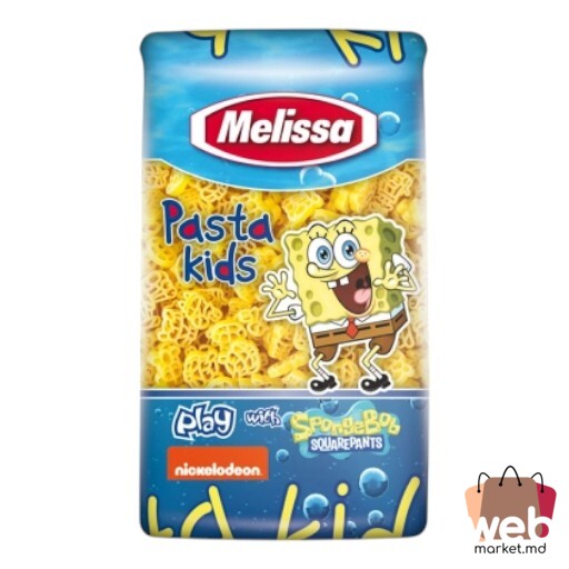 Paste făinoase grâu dur Spongebob 500g MELISSA