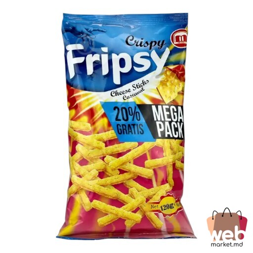 Fripsy crocant cu aromă de cașcaval 120g MAKS
