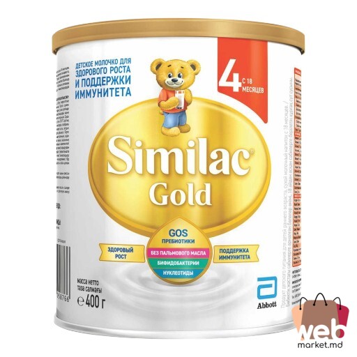 Formulă de lapte praf Gold 4 18 luni+ 400g SIMILAC