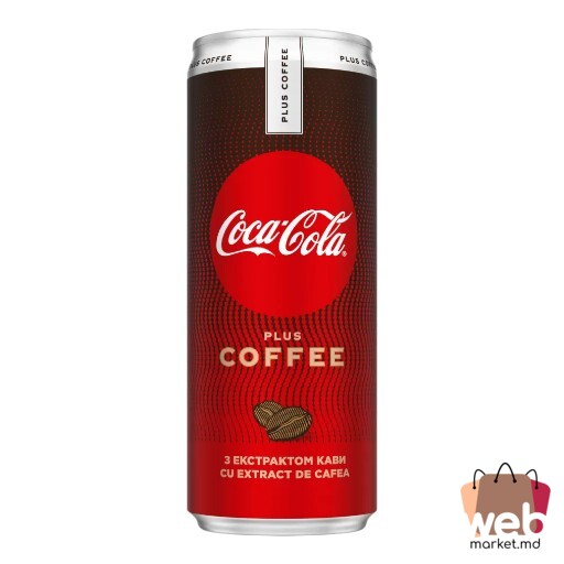 Băutură răcoritoare carbogazoasă cu cafea 250ml COCA-COLA