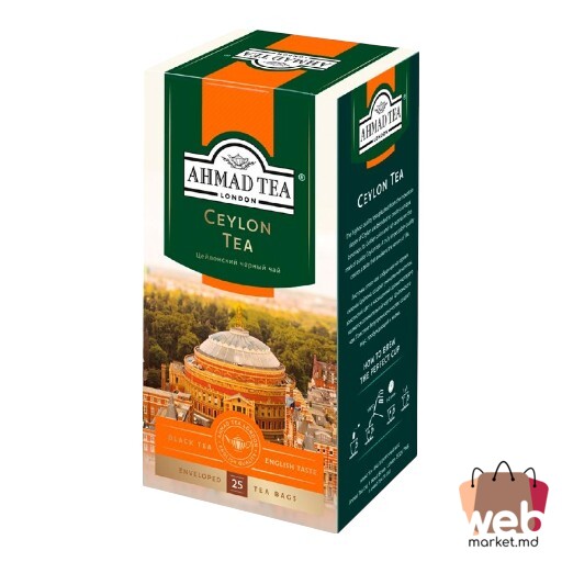 Ceai negru Ceilon 25pac. x2g AHMAD TEA
