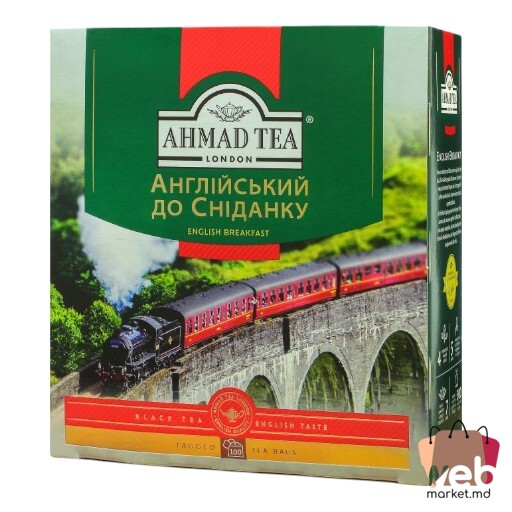 Ceai negru English Breakfast 100pac. x2g AHMAD TEA
