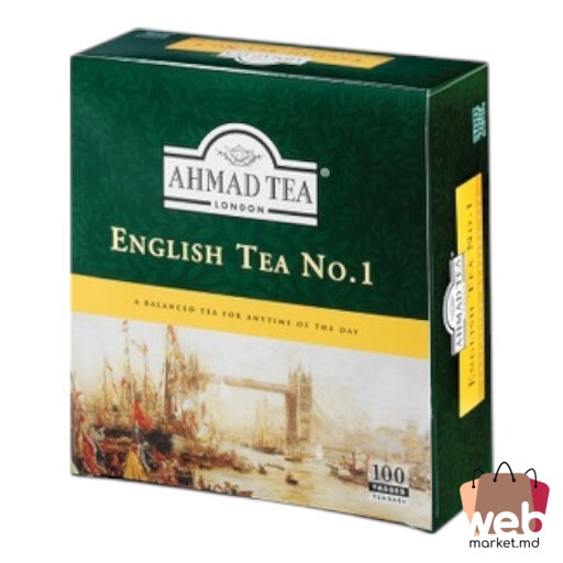 Ceai negru aromatizat English Nr.1 100g AHMAD TEA