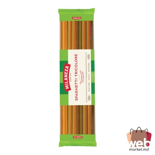 Paste făinoase Spaghetti Tricolore 500g MILANEZA