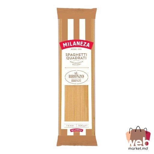 Paste făinoase Spaghetti Quadri Bronze 500g MILANEZA