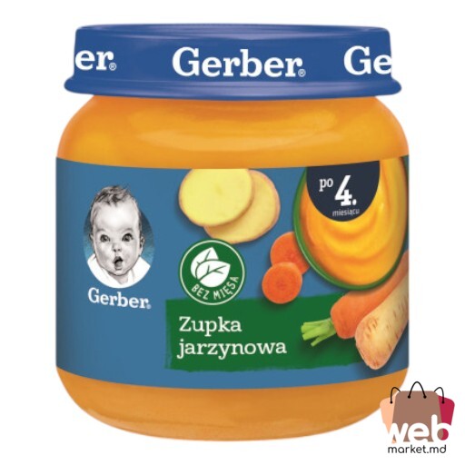 Piure supă de legume 125g GERBER