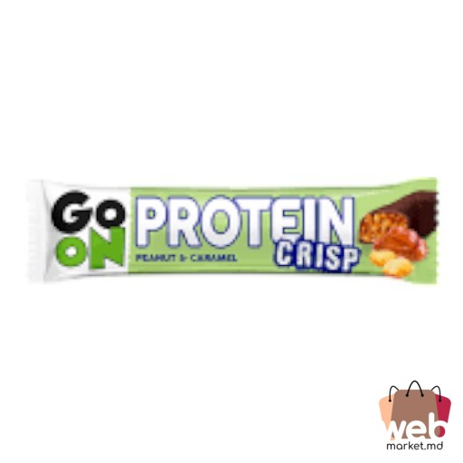 Baton proteic arahide /caramelă 50g GO ON