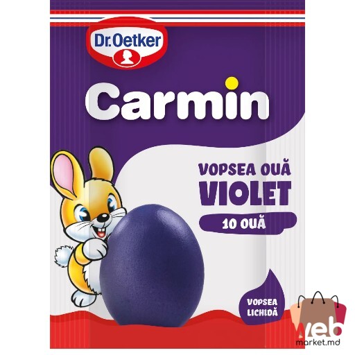 Vopsea ouă Carmin violetă 10 ouă 5ml DR.OETKER